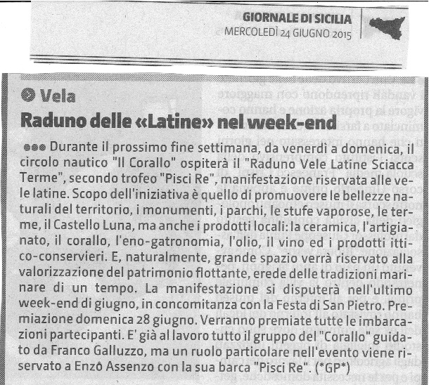 giornale di sicilia 24 giugno